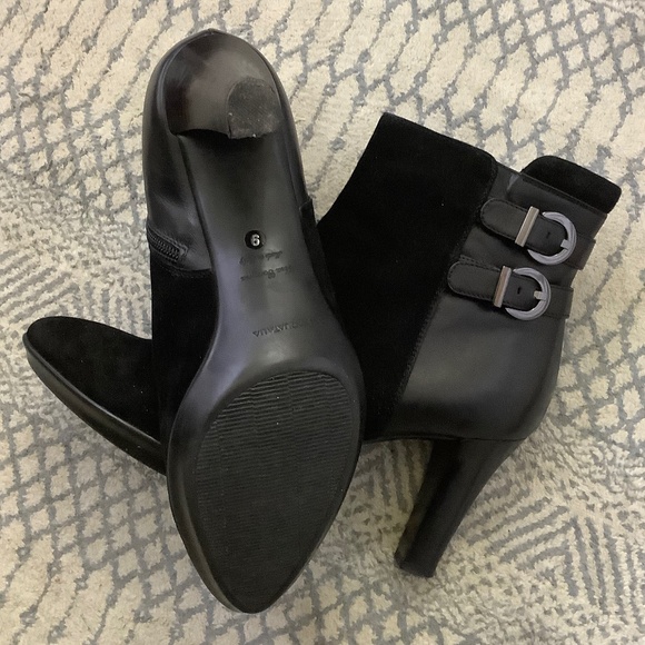 Aquatalia Suede/calf leather Botties 9 - Picture 4 of 6